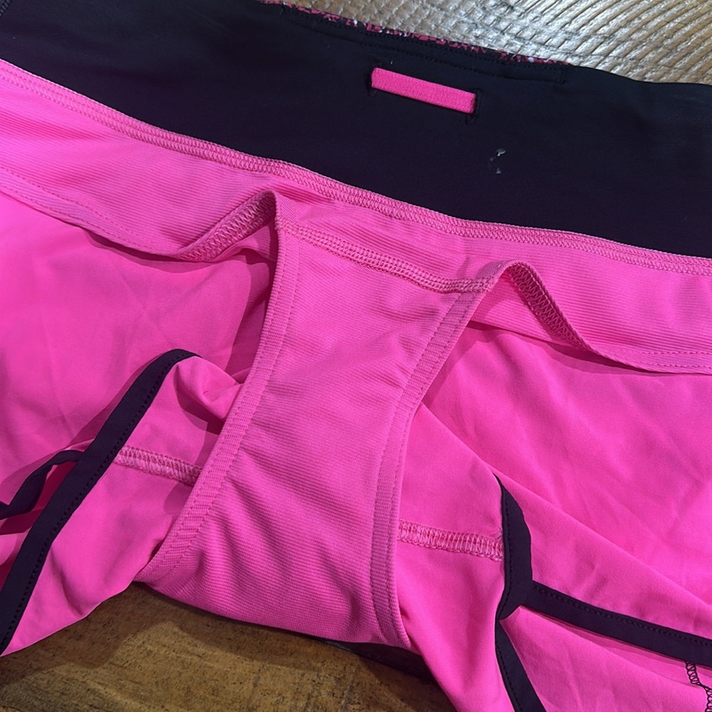 Lululemon Run: Speed Short 4 Way Stretch Raspberry Glo Light - Picture 7 of 7